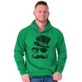 thumbnail image 3 of St Patricks Day Irish Leprechaun Hoodie Sweatshirt Women Men Brisco Brands S, 3 of 6