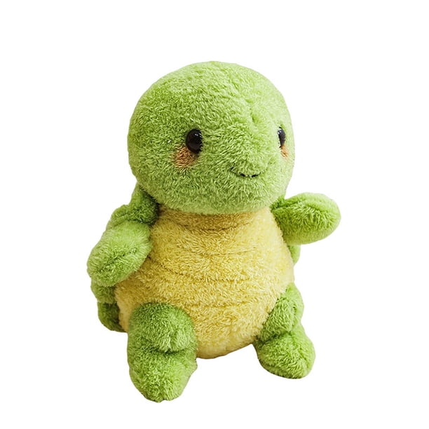 Peluche realista de tortuga marina, juguete suave y mimoso para niños, perfecto para niños a partir de 3 años. Adorable muñeco de criatura marina para el dormitorio.
