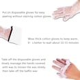 thumbnail image 3 of Guantes de trabajo con cera de parafina manoplas hidratantes para tratamiento de SPA guantes de tratamiento de algodón que retienen el calor ANGGREK Otros, 3 of 8