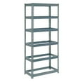 thumbnail image 3 of Global Industrial Extra Heavy Duty Shelving 36"W x 18"D x 84"H With 6 Shelves, No Deck, Gray, 3 of 3