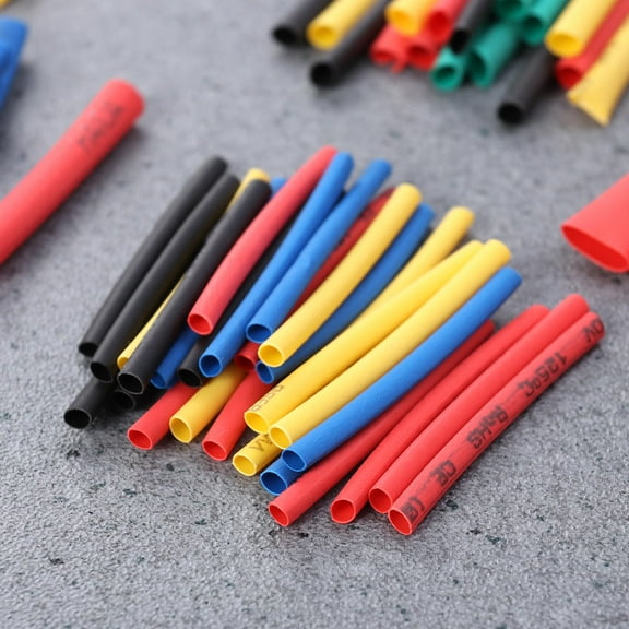 PBPBOX 164Pcs Cable Sleeving Heat Shrink Tubes Polyethylene Protect Wiring for DIY Projects