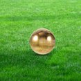 thumbnail image 3 of unbranded Sphères Réfléchissantes Extérieures 1Pcs Boule en Acier Inoxydable Dorée Creuse pour Jardin, 3 of 4