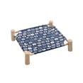 thumbnail image 1 of Cama desmontable y lavable para mascotas Greeniant S cabeza de gato azul, 1 of 6