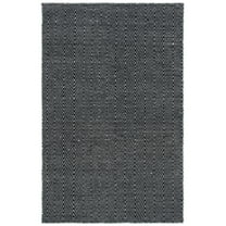 SAFAVIEH Kilim Cynthia Diamond Area Rug, Black/Ivory, 6' x 9'