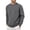 Dark Gray, variant on Men's Corduroy Pullover Sweatshirt Soft Crewneck Long Sleeve Top Comfortable Warm Winter Fall Casual Clothing Sweat Shirts Athletic Top Lightweight Basic Pullover Shirts