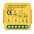 thumbnail image 1 of Módulo de Interruptor de Cortina Inteligente Zigbee Tuya, Persianas Enrollables Conectadas, Motor Ciego, Aplicación Smart Life, Funciona con GoogleHome, 1 of 6