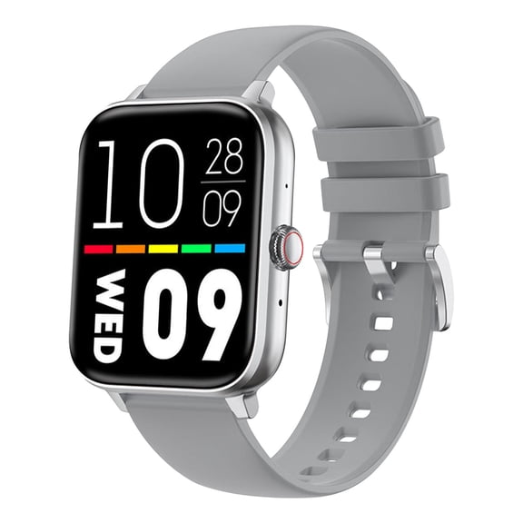 Hwkond Women's Smart Watch for, Smart Watch Full Screen Smart Watches For Android IOS Phones Smart Fitness Watch For Women Man Smartwatch(Silver)