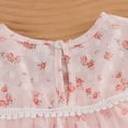 thumbnail image 7 of Mercatoo Baby Girl Tutu Dress Lace Puff Sleeve Bow Floral Tulle Princess Birthday Party Dresses Wedding Flower Girls Clothes, 7 of 7
