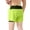 Yellow, variant on Men's 4 Inch 2-in-1 Running Shorts, Quick Dry Anti-Chafe Athletic Shorts with Compression Liner and Phone Pocket Yellow