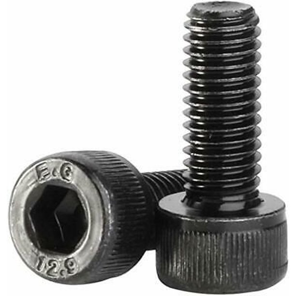 M14 x 50 mm Socket Head Cap Screws 12.9 Alloy Steel Black Oxide 2mm