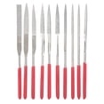 thumbnail image 1 of Juego de 10 limas de metal para tallar madera, 160 mm, para rellenar joyas, para hacer joyas, bricolaje, 1 of 13