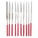 thumbnail image 1 of Juego de 10 limas de metal para tallar madera, 160 mm, para rellenar joyas, para hacer joyas, bricolaje, 1 of 13