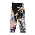 thumbnail image 3 of Lsque Cute Mushroom Landscape Print Women's Pajama Pants, Lounge Pant - Comfortable Home Wear,Elastic Waistband, Stylish Design-X-Large, 3 of 9