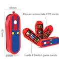 thumbnail image 2 of Bolsa de viaje para Nintendo Switch, OLED y Lite, con organizador para tarjetas de juego SD/TF y 4 protectores para pulgares, 2 of 7