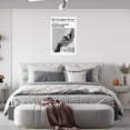 thumbnail image 4 of Better Late Than Ugly Newspaper Posters Black And White Canvas Wall Art Funky Girl Aesthetic Preppy Prints Painting For Home Bedroom Dorm Wall Decor 8x10in Unframed, 4 of 14