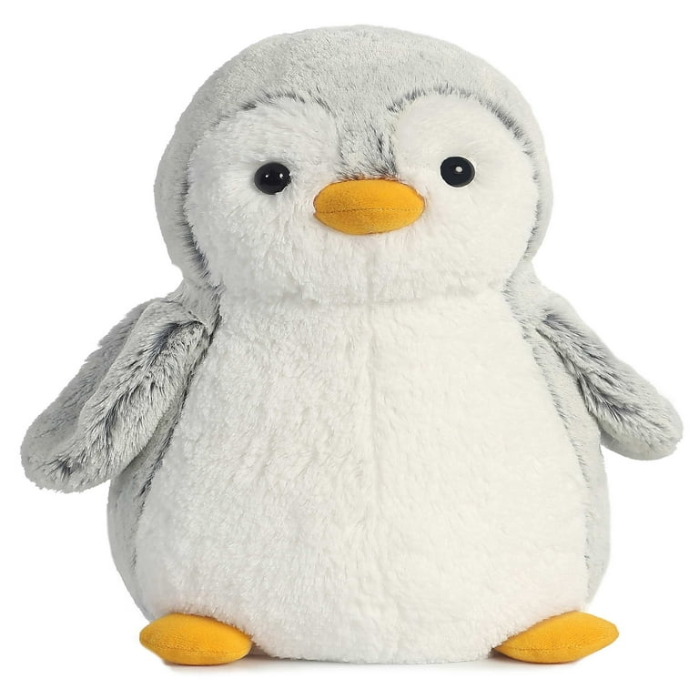  grey pompom ラージ 鳥 絶版 ぬいぐるみ　55cm Aurora - Medium Gray PomPom Penguin - 11