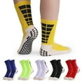 thumbnail image 2 of Chaussettes de Football Antidérapantes pour Hommes Chaussettes de Sport pour basketball Soccer Volleyball Course Randonnée Randonnée, 2 of 8