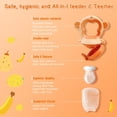 thumbnail image 2 of [ Alimentador Silicona para Frutas HAOBAOBEI Bebé Combo ], 2 of 7