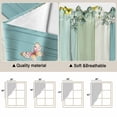thumbnail image 5 of Cute Easter Bunny Swag Valances for Windows 2 Pack, Kitchen Window Curtains 36 Inch Length, Eucalyptus Leaves Colorful Eggs Wooden Privacy Swag Curtains for Living Room/Bathroom 36"x36", 5 of 8
