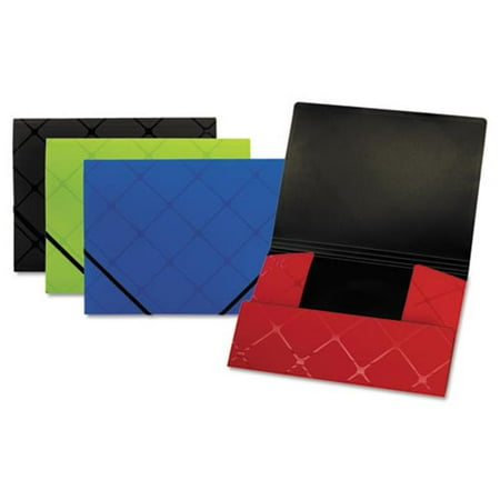 pendaflex 39621 poly tri fold folder letter 44 assorted