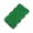 Green, variant on YongCo 10Yards S Shape Waved Polyester Ribbon 25mm Sewing Trim For Clothing, Curtain, Bag & Embellishment