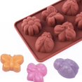 thumbnail image 4 of Wovilon Silicone Molds Cake Mold Diy Silicone Mold Bee Butterfly Beetle Flower Cake Chocolate Candy Silicone Molds For Baking, 4 of 8