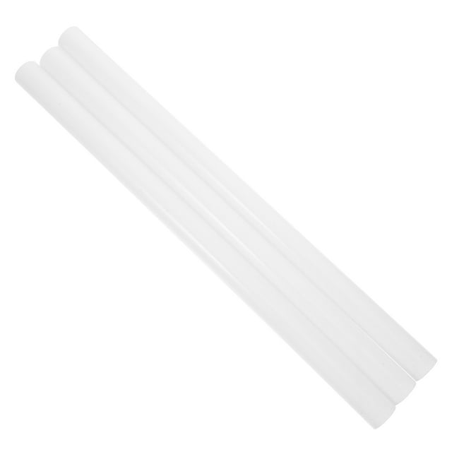 HEALEEP 3 Pcs Tube d'Expédition avec Bouchons pour Affiches Affichage Blanc PVC Expédition