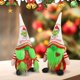 thumbnail image 2 of 2 adornos de gnomo navideño, gnomo de peluche Grinch, gnomo de Papá Noel para decoración de fiesta de Navidad, decoración de mesa navideña. barba verde, 2 of 7