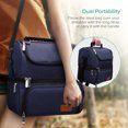 thumbnail image 6 of Sable Insulated Lunch Bag, Reusable Leakproof Cooler Bag with Shoulder Strap for Men/Women, 6 of 8