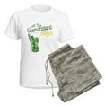 thumbnail image 5 of CafePress - Shenanigans Women's Light Pajamas - Women's Short Sleeve Print T-Shirt and Pants Light Cotton Pajama Set, 5 of 7