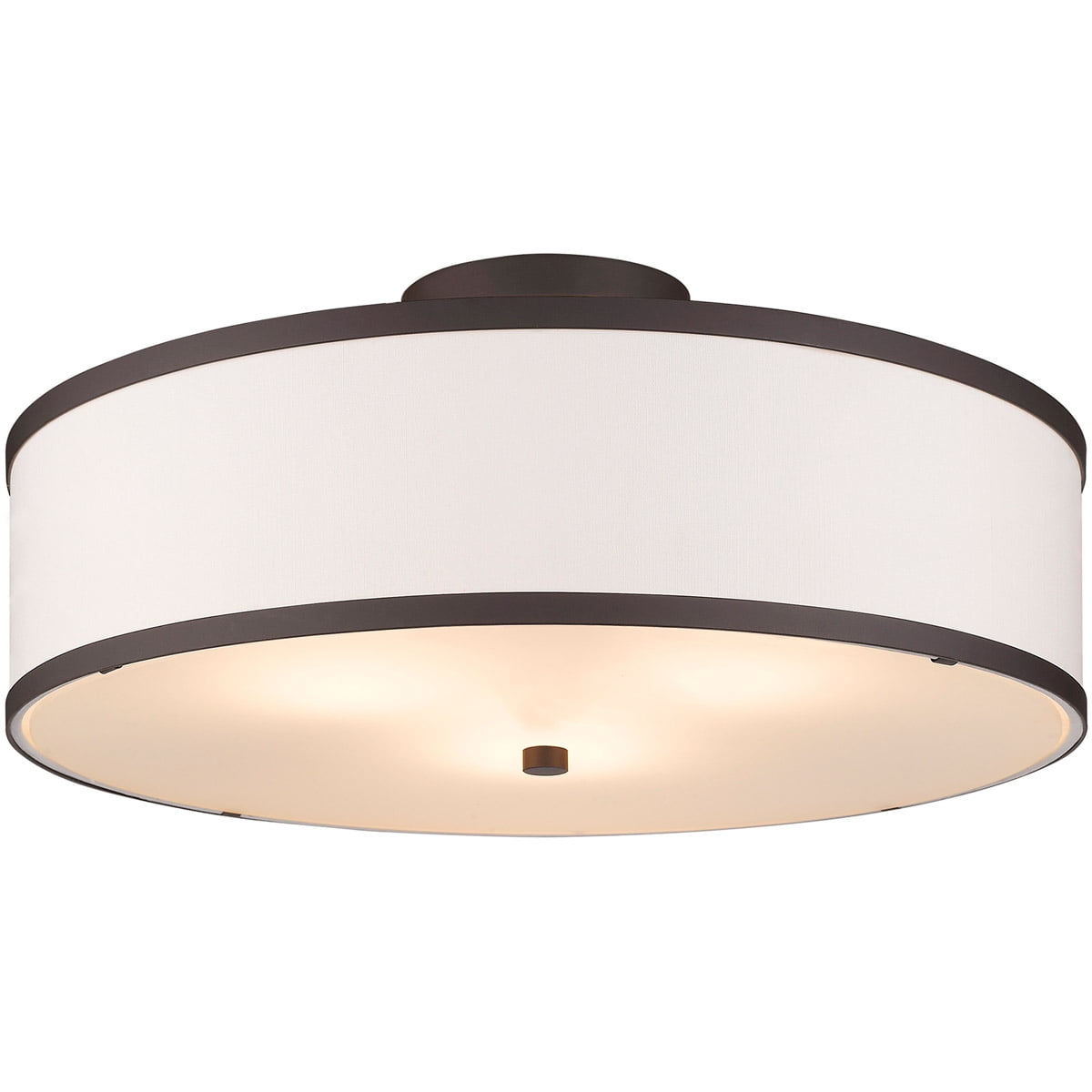 3 Light Bronze Ceiling Light fixture with Steel base material