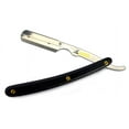 thumbnail image 4 of Black Stainless Steel  Straight Edge Barber Razor + 100 Lord Single Blades, 4 of 4