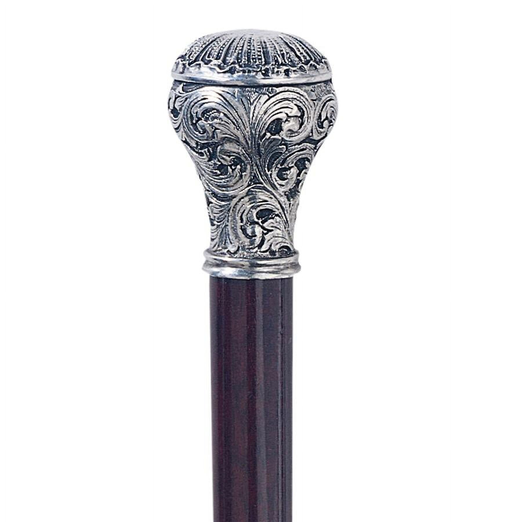 Bavarian Pewter Walking Stick - PA9096 - Design Toscano