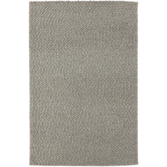 Addison Boulder Chunky Fog Hand Loomed Wool Runner Rug Fog 23"x76" Wool