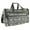 Grey White Elephant, variant on Animal Prints 19-inch Duffel Bag, FuchsiaTrim Zebra