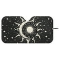 thumbnail image 5 of Jeiento Gothic Sun Print Windshield Sun Shade for Truck SUV Car Foldable Automotive Front Window Sunshade Protector Window Shades Cover Sun Visor Shield Fit Most Car, 5 of 7