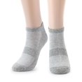 thumbnail image 5 of BadPiggies 5 Pairs Women's Ankle Socks Thin Soft Athletic Low Cut Cotton Socks With Tab (Black), 5 of 8