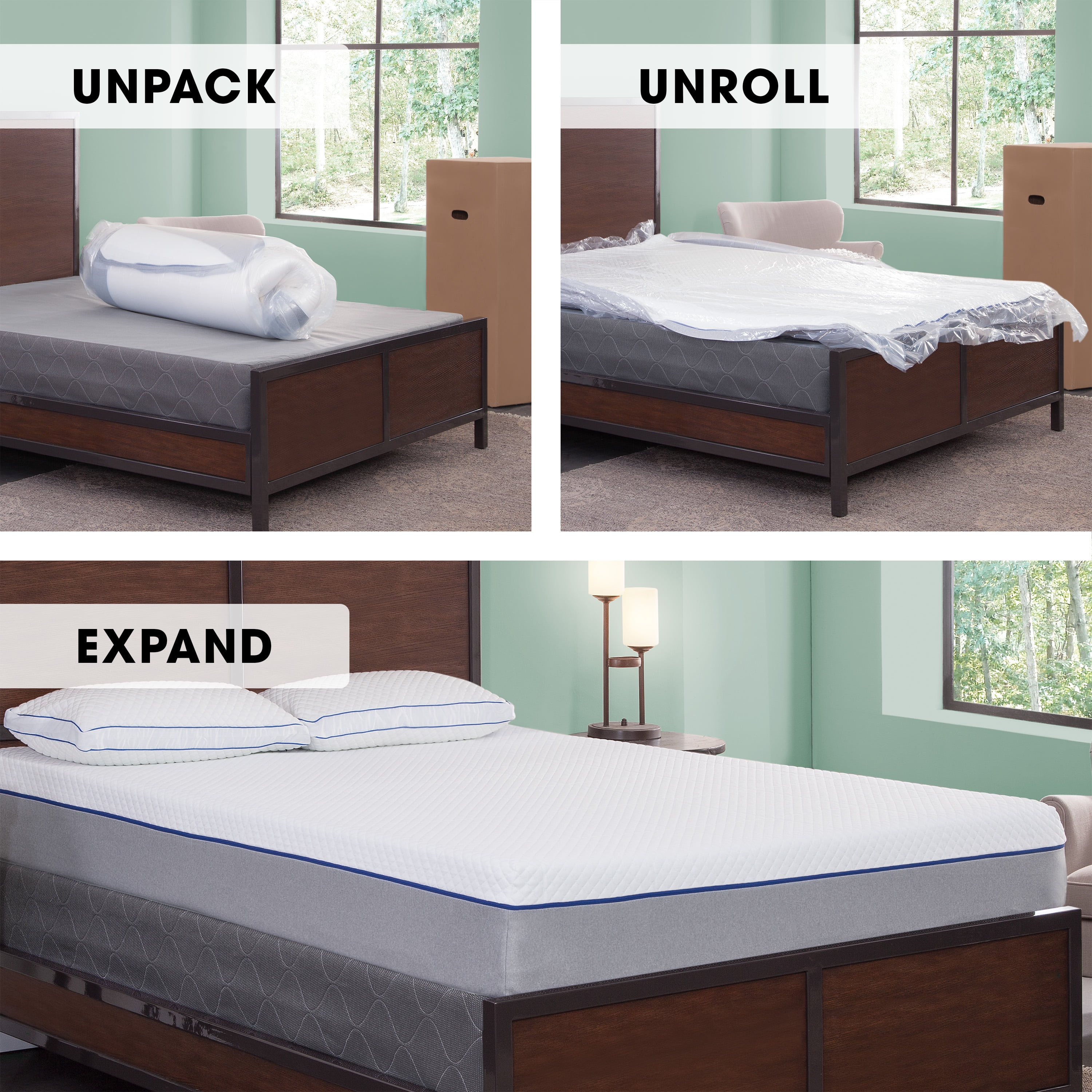 Dream Serenity Eco Style Premium Selection Ecossentials 10” Memory Foam Mattress