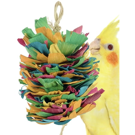 41336 Mini Corn Silk Cascade Bird Toy