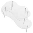 thumbnail image 1 of FUTUREORYY 1Set Cake Stand Single Acrylic Assorted Color Fashionable Cupcake Holder For Thanksgiving, 1 of 8