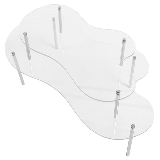 FUTUREORYY 1Set Cake Stand Single Acrylic Assorted Color Fashionable Cupcake Holder For Thanksgiving