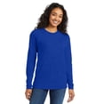 thumbnail image 5 of Hanes Men's Long Sleeve T-Shirt Tee Perfect-T Lightweight Soft Crewneck S-3XL, 5 of 10