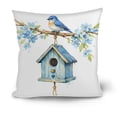 thumbnail image 5 of Djunllk Easter Pillow Covers 17x17, Spring Cozy & Breathable Holiday Home Farmhouses Decorative Pillowcases, 5 of 5