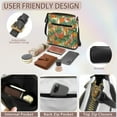 thumbnail image 6 of ZUXONGSY Geometric Palm Tree Print PU Shoulder Handbags for Women Waterproof Messenger Bag Travel Purse Large Sling Hobo Bag Pocketbook with Adjustable Strap for Shopping Dating, 6 of 7