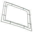 thumbnail image 4 of FOMIYES 1Pcs Metal Hoop Square Wreath Frame for Christmas and  Decorations 30X30X0.3in, 4 of 8