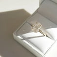 thumbnail image 6 of solitaire jewels 3.75CT Oval Moissanite Solitaire Engagement Ring For Women, 14K Yellow Gold, 6 of 7