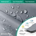 thumbnail image 4 of Square Hot Tub Cover - 420D Heavy Duty Waterproof Protector All-Weather Resistant, 4 of 7