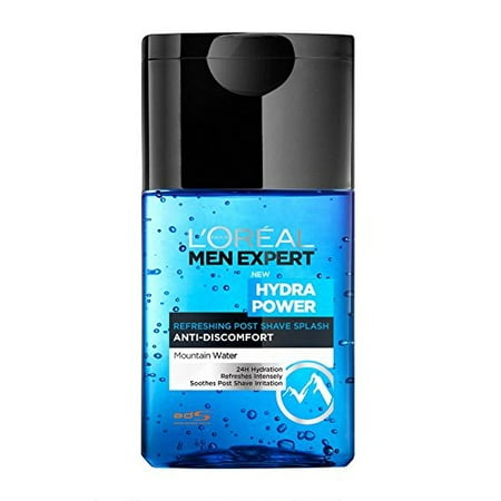 Loreal Men Expert Hydra Power Anti-Discomfort Post Shave Splash 125ml with Ayur Product in
