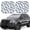Navy Blue Anchor, variant on Naloa Octopus 2 Piece Foldable Car Sun Shades, Car Windshield Sunshade, Front Window Sunshade for Car, Truck, SUV - Small