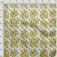 thumbnail image 4 of oneOone Rayon Pale Orange Fabric Polka Sewing Material Print Fabric By The Yard 56 Inch Wide, 4 of 8